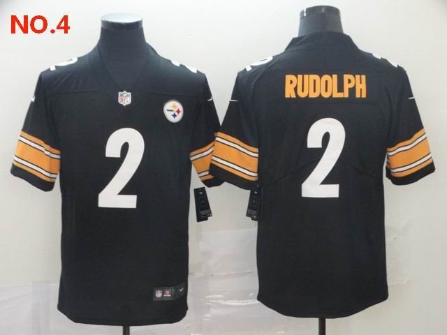 Men's Pittsburgh Steelers #2 Mason Rudolph Jersey NO.4;